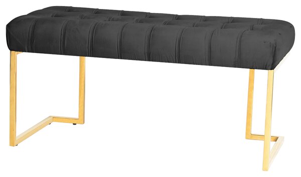 TABURETOVÁ LAVICE, kov, plast, 47/48/100 cm - Taburety, Online Only
