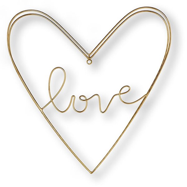 Kovová dekorace Gold Amour Metal Art 104032, Wall Art, Graham Brown