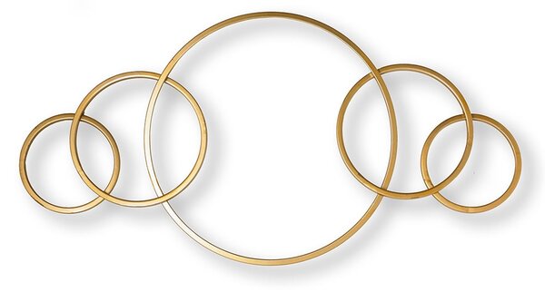 Kovová dekorace Eternity Gold Metallic Metal Art 104037, Wall Art, Graham Brown