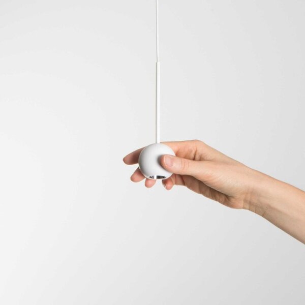 Ideal Lux 310602 ARCHIMEDE SFERA závěsné svítidlo LED D90mm 4W 250/210lm 3000K bílá