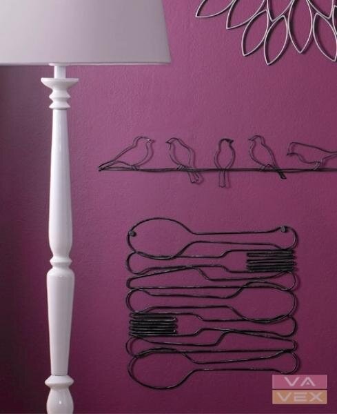 Kovová dekorace 41-220, Dinner Time, Wall Art, Graham Brown