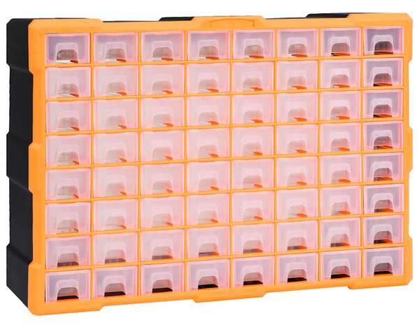 Organizér se 64 zásuvkami 52 x 16 x 37,5 cm 147579