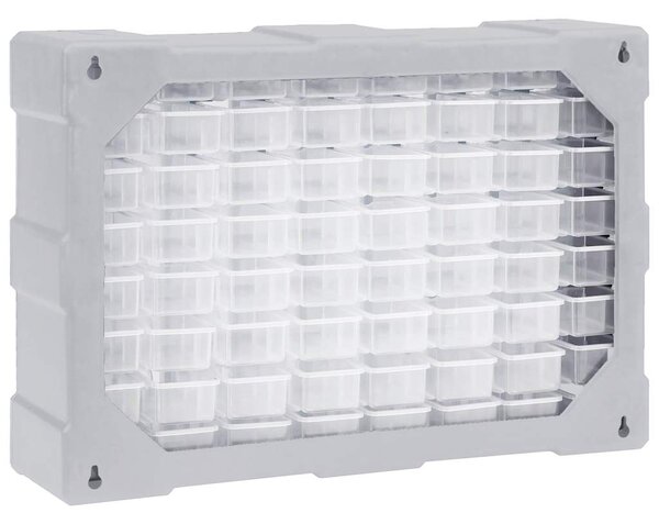 Organizér se 64 zásuvkami 52 x 16 x 37,5 cm 147580