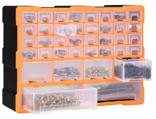 Organizér se 38 zásuvkami 52 x 16 x 37,5 cm 147577