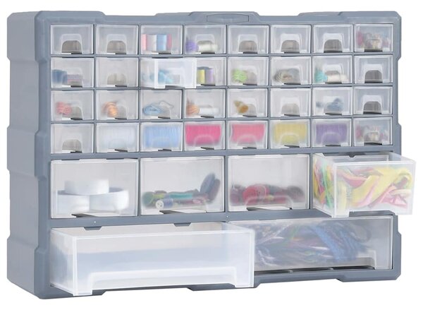 Organizér se 38 zásuvkami 52 x 16 x 37,5 cm 147578