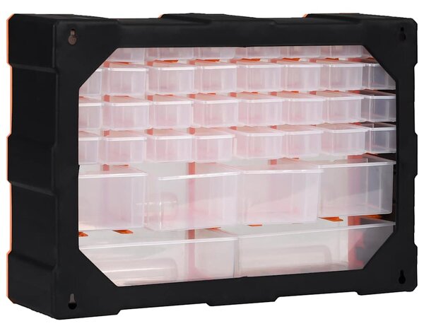 Organizér se 38 zásuvkami 52 x 16 x 37,5 cm 147577