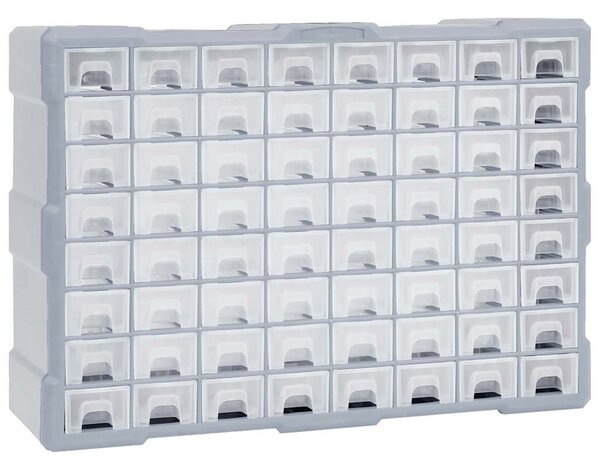 Organizér se 64 zásuvkami 52 x 16 x 37,5 cm 147580