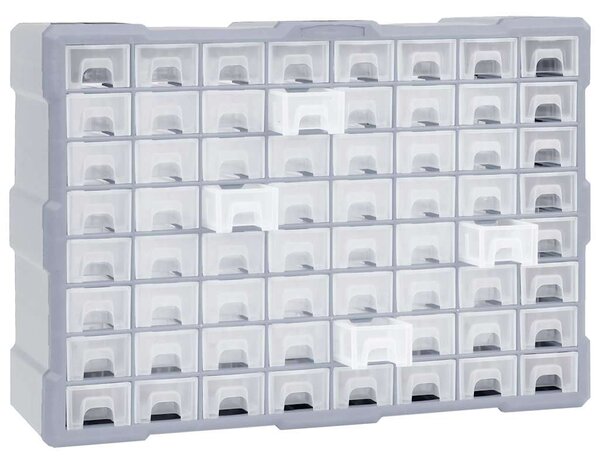 Organizér se 64 zásuvkami 52 x 16 x 37,5 cm 147580
