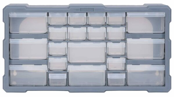 Organizér se 22 zásuvkami 49 x 16 x 25,5 cm 147584