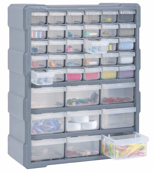 Organizér s 39 zásuvkami 38 x 16 x 47 cm 147586