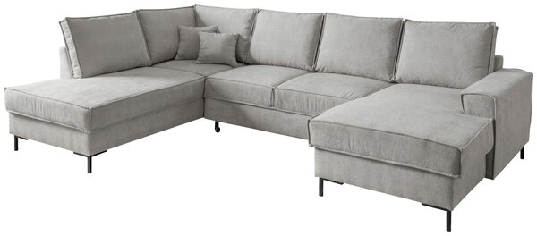 SEDACÍ SOUPRAVA, textil, barvy stříbra MID.YOU - Sedací soupravy, Online Only