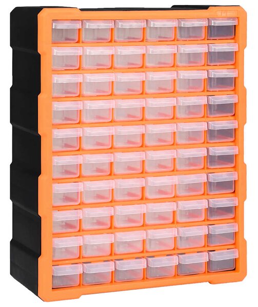 Organizér se 60 zásuvkami 38 x 16 x 47,5 cm 147587