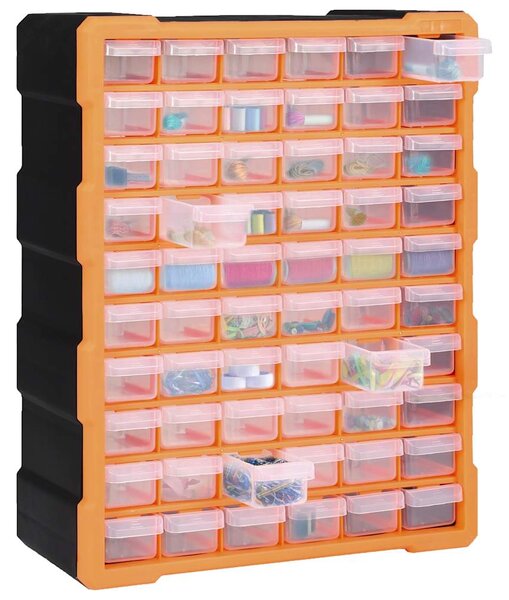 Organizér se 60 zásuvkami 38 x 16 x 47,5 cm 147587