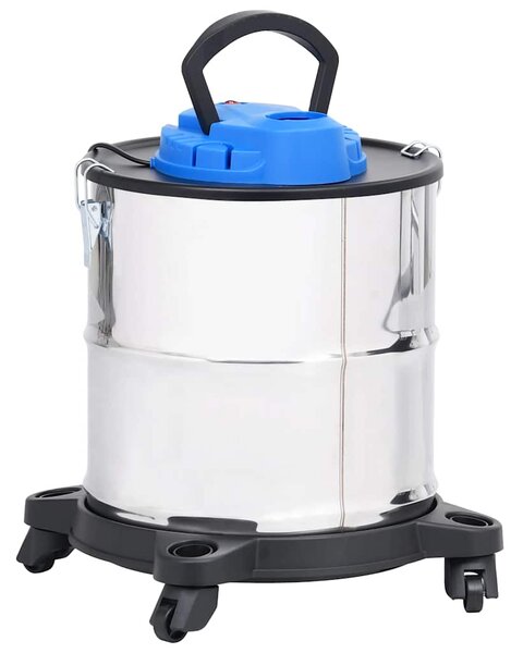 Vysavač na popel s HEPA filtrem 1200 W 20 l nerezová ocel 147679