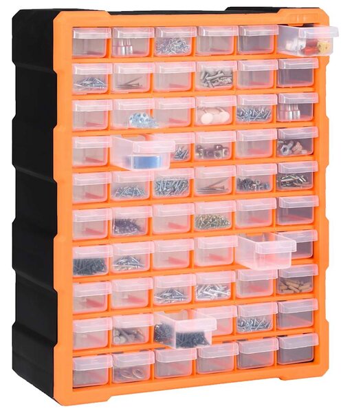 Organizér se 60 zásuvkami 38 x 16 x 47,5 cm 147587