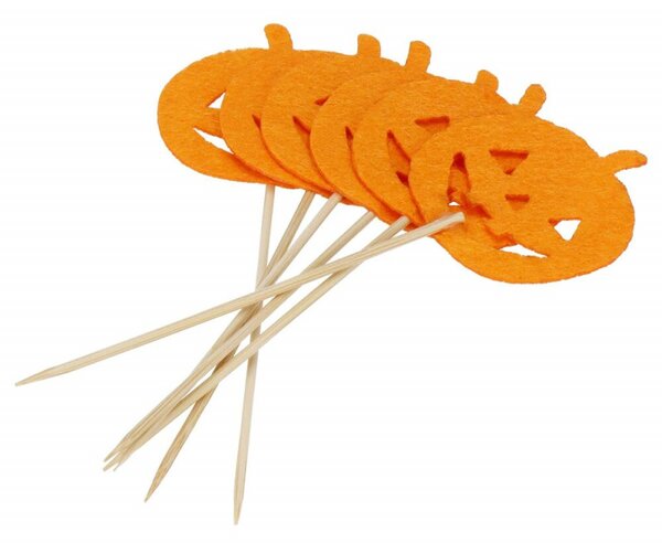 Halloween dekorace sada 38ks SPRINGOS HA5216 černo-oranžová