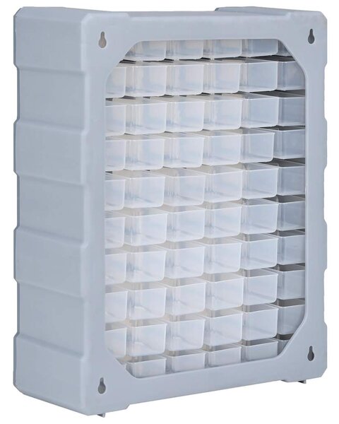 Organizér se 60 zásuvkami 38 x 16 x 47,5 cm 147588