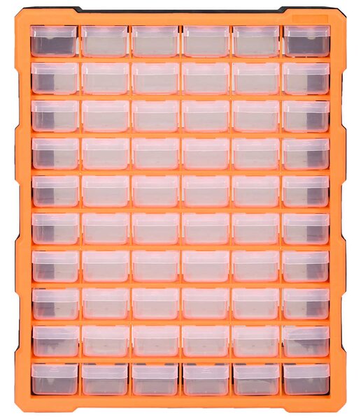 Organizér se 60 zásuvkami 38 x 16 x 47,5 cm 147587