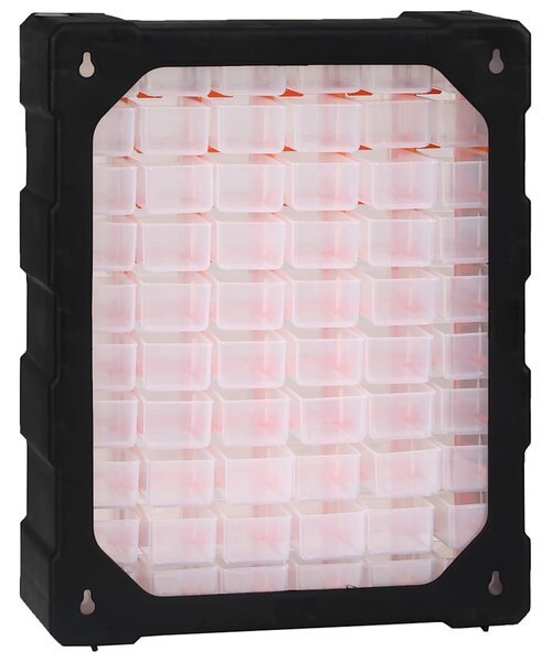 Organizér se 60 zásuvkami 38 x 16 x 47,5 cm 147587