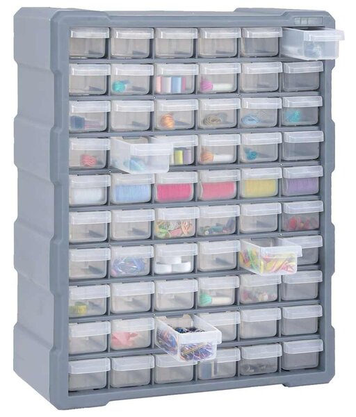 Organizér se 60 zásuvkami 38 x 16 x 47,5 cm 147588
