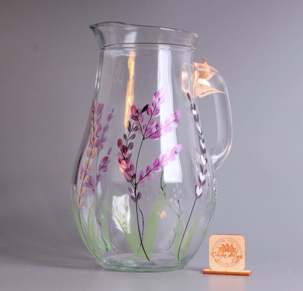 Džbán 1,8 l - purpurové trávy