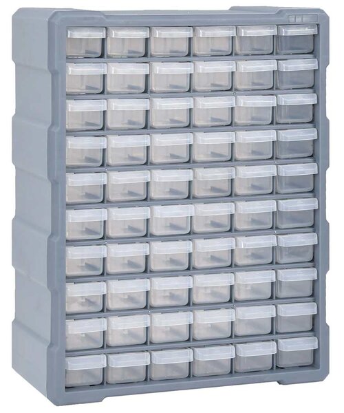 Organizér se 60 zásuvkami 38 x 16 x 47,5 cm 147588