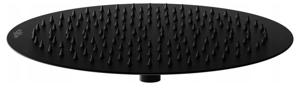 Mexen X sprchový set , horní hlavice oval 25cm, 3/4", černá, 79392-70