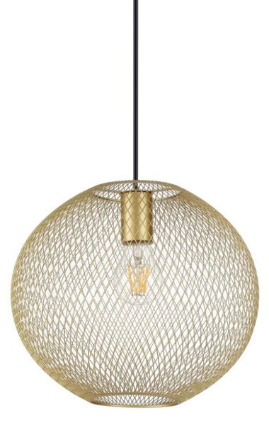 Ideal Lux 313771 NET závěsné svítidlo 1xE27 D295mm zlatá