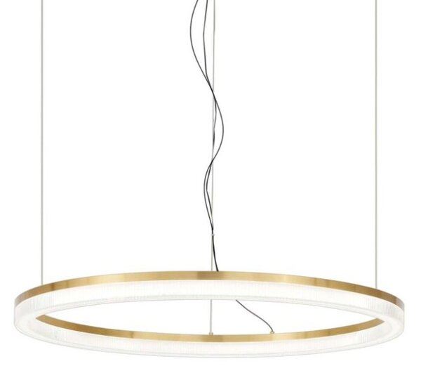 Ideal Lux 314938 CROWN závěsné svítidlo LED D600mm 30W 3000/2480lm 3000K mosazná