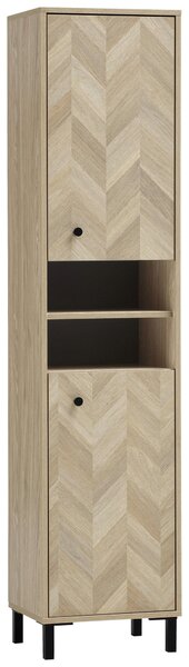 VYSOKÁ SKŘÍŇ, barvy dubu, 40,3/177,6/33 cm Stylife - Online Only koupelnové skříňky, Online Only