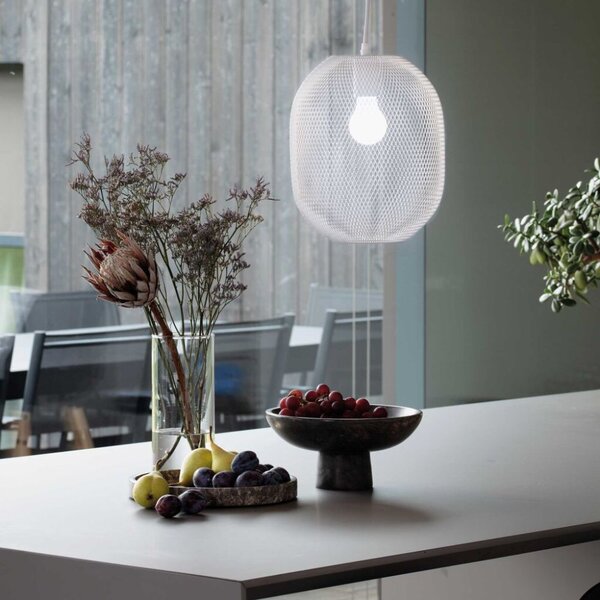 Ideal Lux 317274 NET závěsné svítidlo 1xE27 D245mm bílá