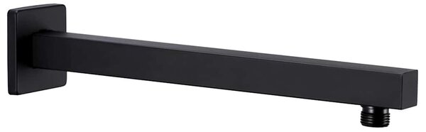Podpůrné rameno do sprchy hranol nerezová ocel 201 černé 30 cm 147731