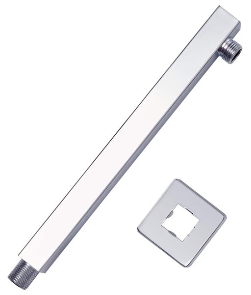 Podpůrné rameno do sprchy hranol nerez 201 stříbrné 30 cm 147730