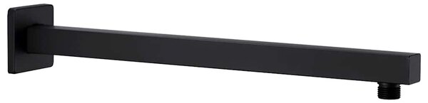 Podpůrné rameno do sprchy hranol nerezová ocel 201 černé 40 cm 147733