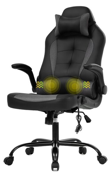 Aga Herní masážní židle DS5009 Černá