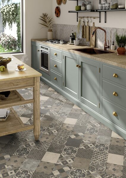 PVC Tarkett Iconik 450 - Zaragoza Tile Stone 4 m