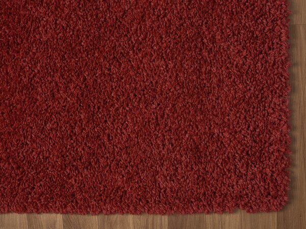 My Flair, Běhoun My Shaggy weinrot, 80x200, červená, chodba / předsíň