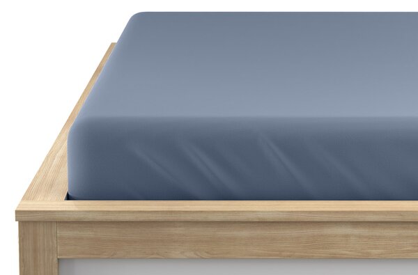 Jersey prostěradlo tmavě modré 90 x 200 cm