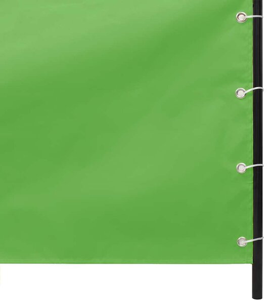 Balkonová zástěna světle zelená 120 x 240 cm oxfordská látka 148515