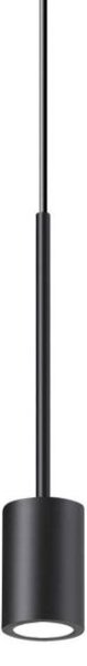Ideal Lux 328331 ARCHIMEDE CILINDRO závěsné svítidlo LED D90mm 4W 250/210lm 3000K černá
