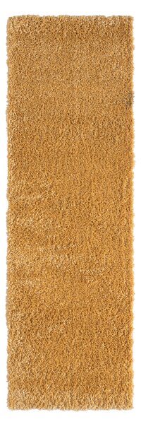 My Flair, Běhoun My Shaggy goldgelb, 80x250, žlutá, chodba / předsíň