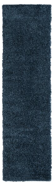 My Flair, Běhoun My Shaggy dunkelblau, 80x250, modrá, chodba / předsíň
