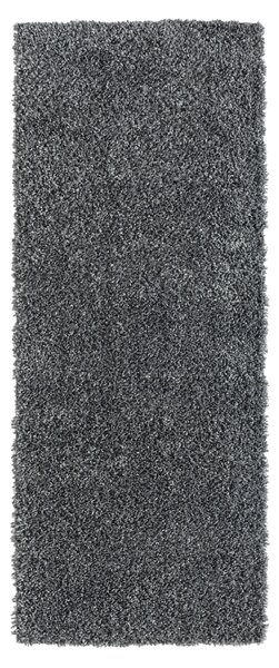 My Flair, Běhoun My Shaggy dunkelgrau, 80x200, šedá, chodba / předsíň
