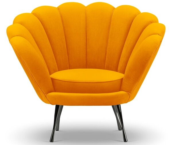 Cosmopolitan Design Sametové křeslo Kingston