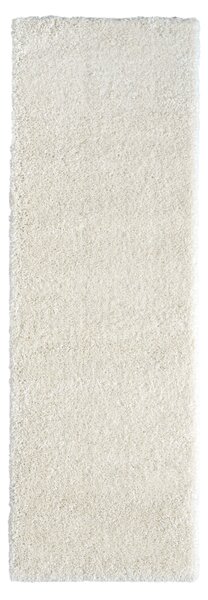 My Flair, Běhoun My Shaggy creme, 80x250, bílá, chodba / předsíň