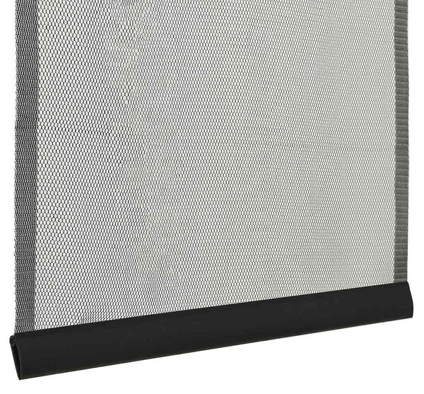 Dveřní síť proti hmyzu se síťovanou clonou černá 100 x 220 cm 148710
