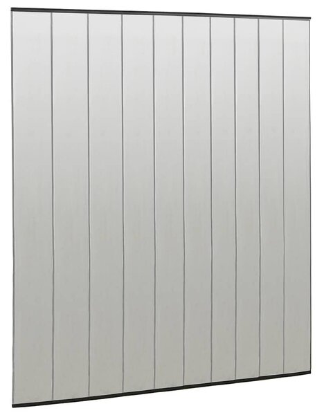 Dveřní síť proti hmyzu s 10dílným závěsem černá 240 x 240 cm 148712
