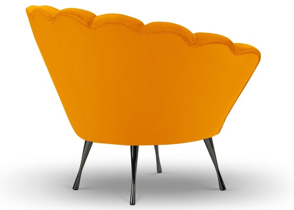 Cosmopolitan Design Sametové křeslo Kingston