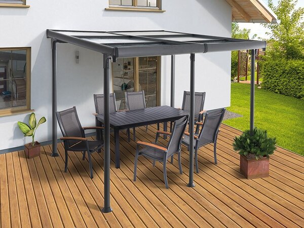 Hliníková pergola 400x297x267cm