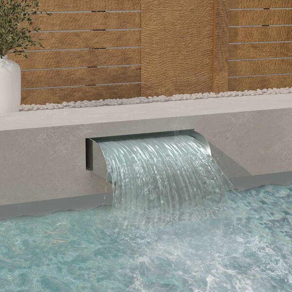 Vodopád 60 x 34 x 14 cm nerezová ocel 304 148879